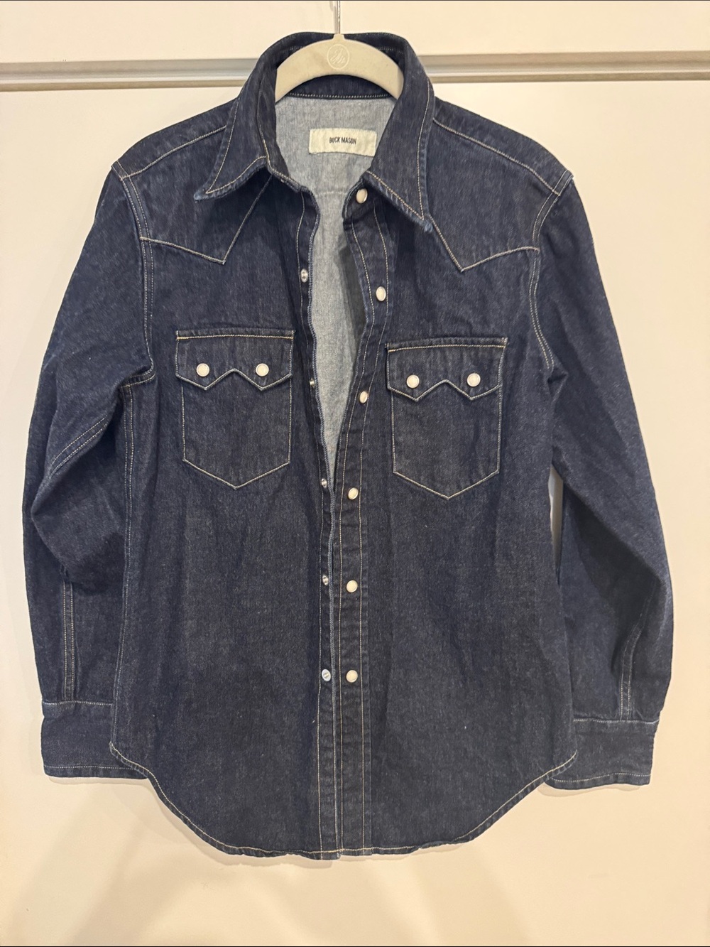 Buck Mason Denim Shirt Size XS